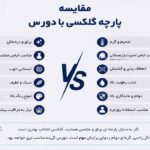 مقایسه پارچه گلکسی با دورس
